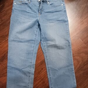 Nine West Light Blue Straight Leg Jeans